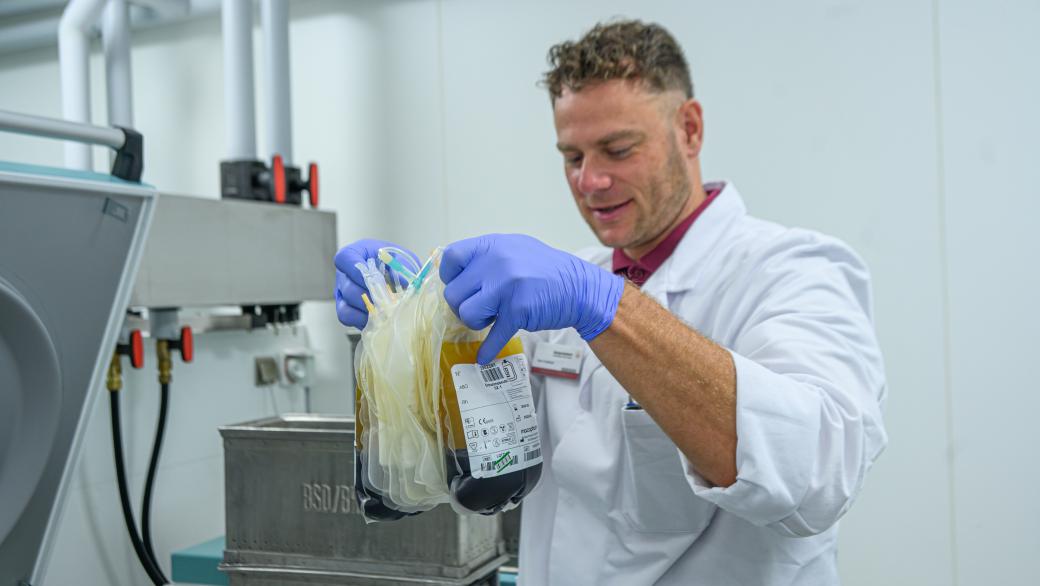 Herstellung Blutprodukte