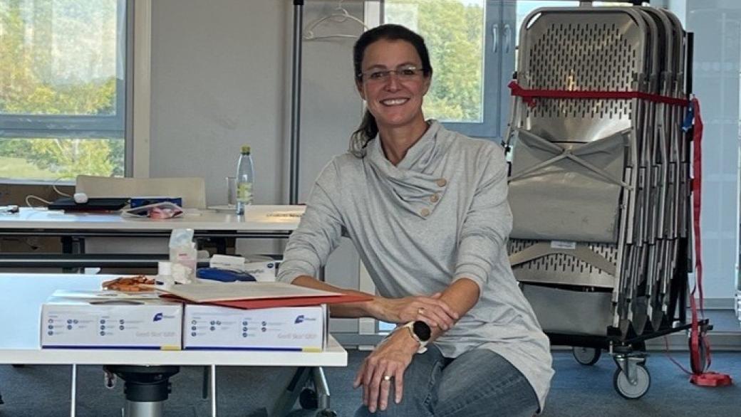 Nadine als Praxisanleiterin